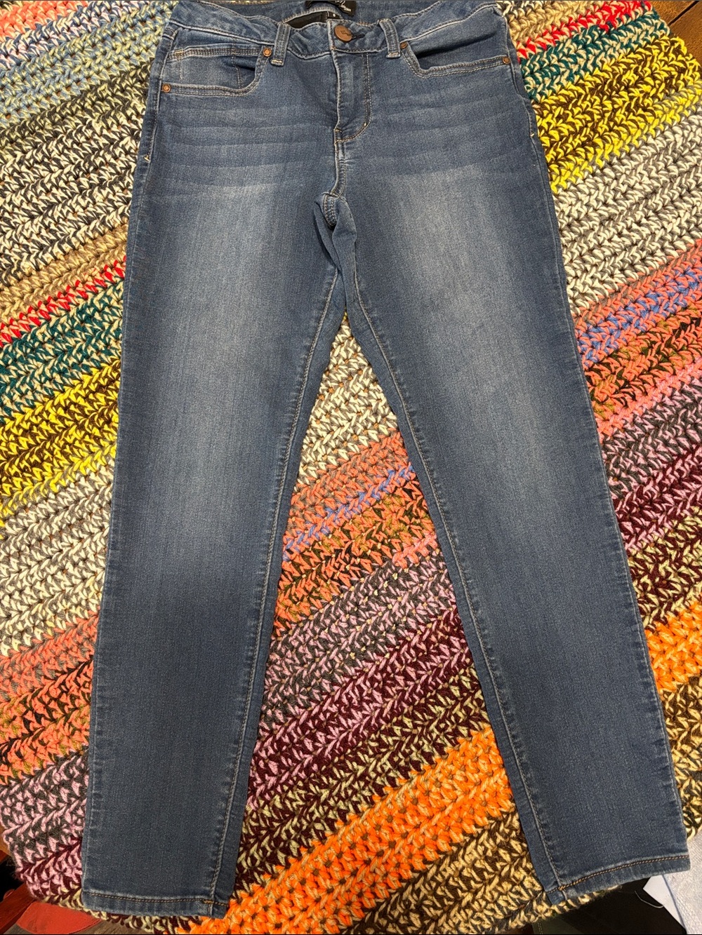 1822 Denim Women's Medium Wash Skinny Jeans Sz 8